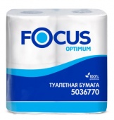 Туалетная бумага FOCUS Optimum, 2 слоя фото
