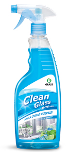Clean Glass блеск стекол и зеркал (голубая лагуна) 600 мл