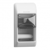 Диспенсер Katrin Toilet 2-Roll Dispenser - White 92384 фото