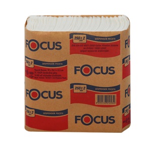 Диспенсерные бумажные салфетки Focus Extra, 1 слой фото