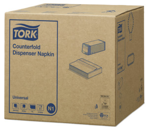 Tork Сounterfold диспенсерные салфетки фото