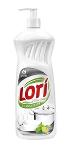 Средство для мытья посуды "LORI Premium" лайм и мята 1 литр 