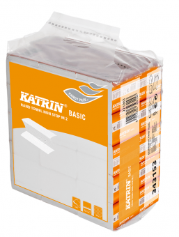 Полотенца Z-сложения Katrin Basic Hand Towel Non Stop M2, Handy Pack 343153 фото