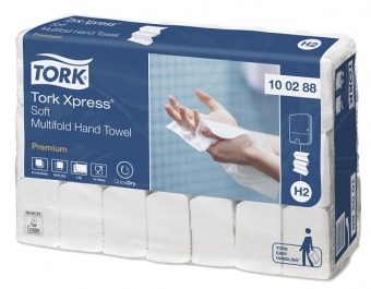 Tork Xpress® листовые полотенца сложения Multifold мягкие фото