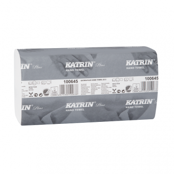 Полотенца V-сложения Katrin Plus Hand Towel Zig Zag 2 Handy Pack 100645 фото