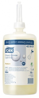 Tork жидкое мыло-очиститель для рук от жировых и технических загрязнений (косметическое) фото
