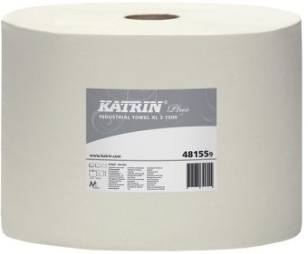 Протирочные материалы в рулонах Katrin Plus Industrial Towel XL2 1500 481559 фото